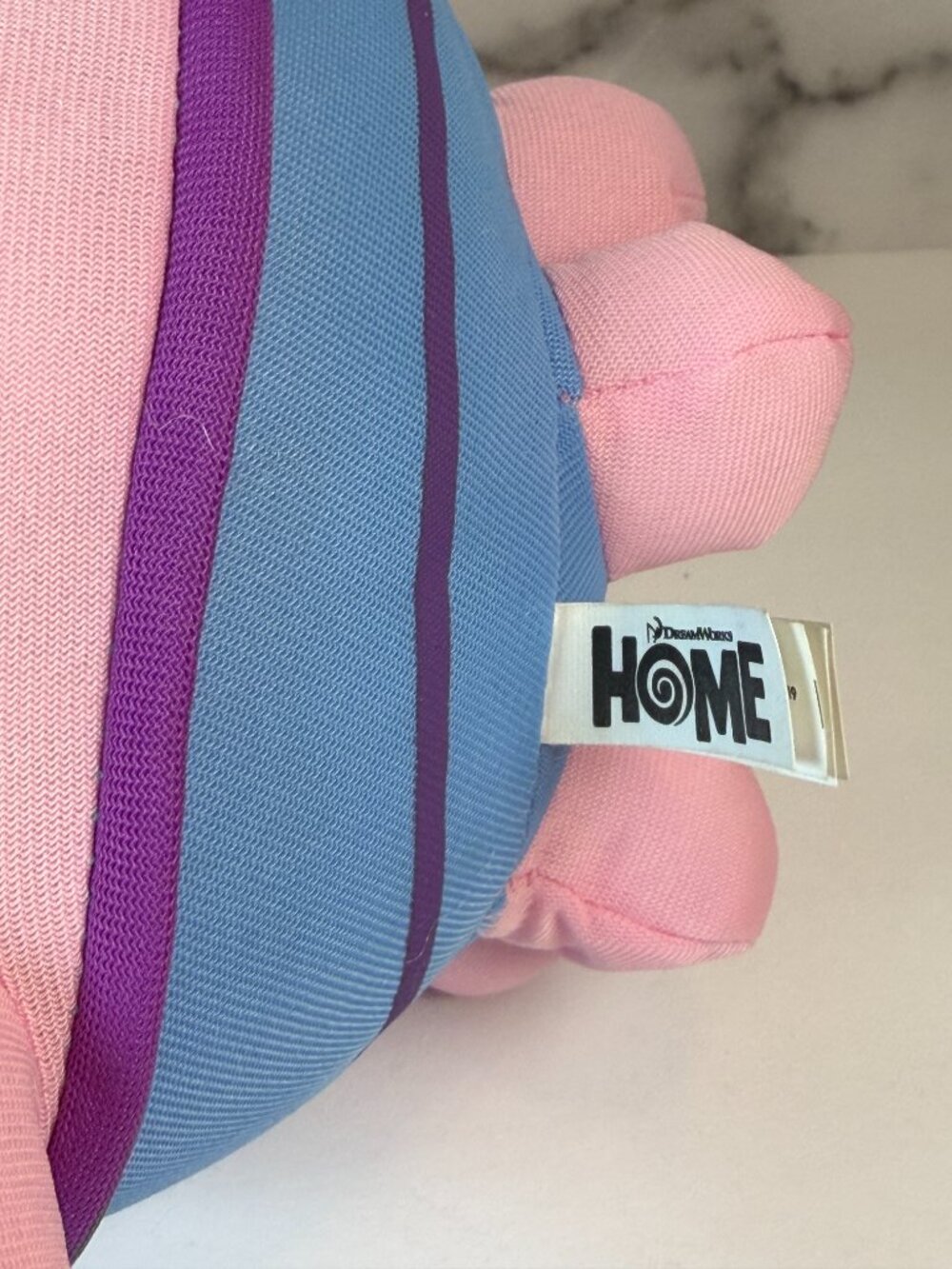 DreamWorks Home Oh Pink Boov Plush 8” Toy Factory 2015 With Original Tag - Picture 8 of 9